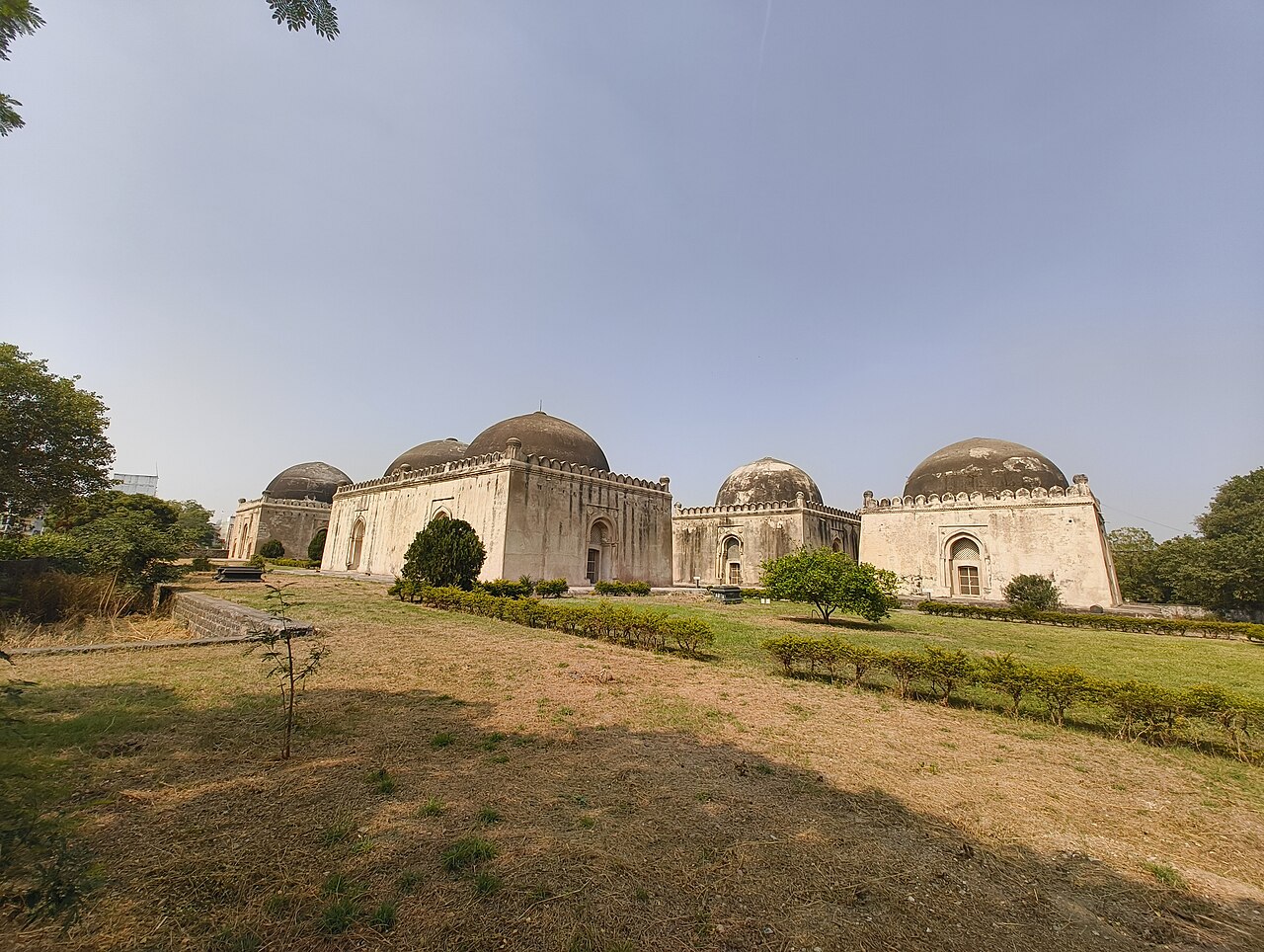 Haft Gumbaz — the seven Bahmani tombs at Gulbarga
