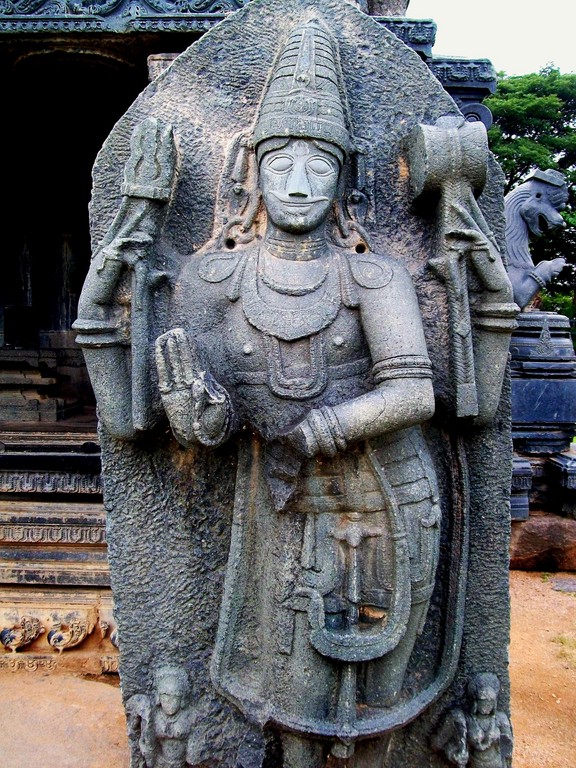 Warangal Fort — outer ramparts and the surviving toranas